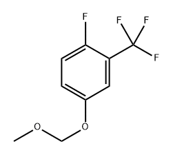 1-fluoro-4-(methoxymethoxy)-2-(trifluoromethyl)benzene 结构式