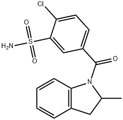 吲达帕胺杂质11 结构式