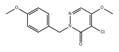 4-chloro-5-methoxy-2-(4-methoxybenzyl)pyridazin-3(2H)-one