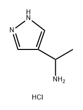 1-(1H-吡唑-4-基)乙-1-胺二盐酸盐 结构式