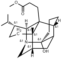 交让木胺 B 结构式