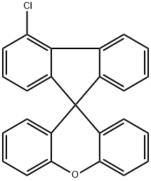 4-氯螺[9H-芴-9,9′-[9H]氧杂蒽] 结构式