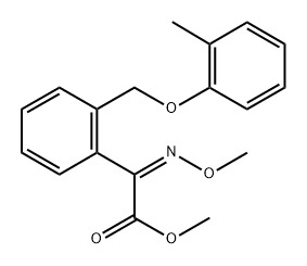 Benzeneacetic acid, α-(methoxyimino)-2-[(2-methylphenoxy)methyl]-, methyl ester, (αZ)- 结构式