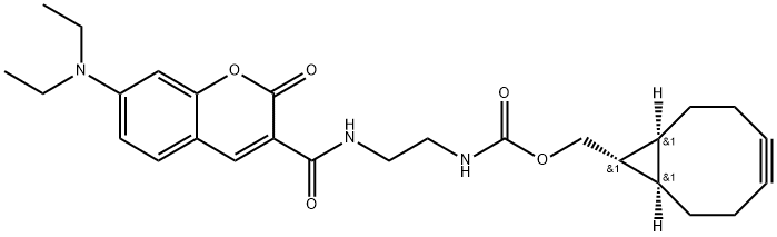 Coumarin-C2-exoBCN 结构式