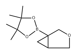2-(3-氧杂双环[3.1.0]己烷-1-基)-4,4,5,5-四甲基-1,3,2-二氧杂硼烷 结构式