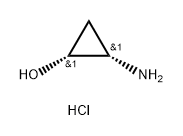 (1R,2S)-2-AMINOCYCLOPROPAN-1-OL HYDROCHLORIDE 结构式