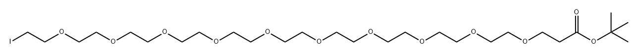 叔丁酯-十聚乙二醇-碘 结构式
