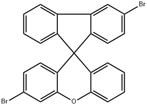 3,3′-二溴螺[9H-芴-9,9′-[9H]氧杂蒽] 结构式