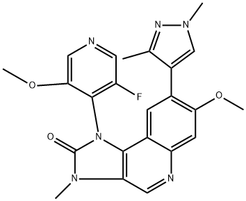 化合物 ATM INHIBITOR-5 结构式