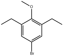 5-Bromo-1,3-diethyl-2-methoxybenzene 结构式