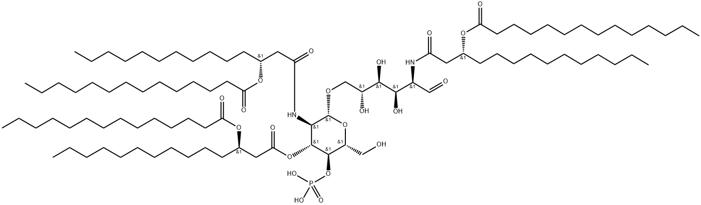 3D(6-ACYL)-MPLA 结构式