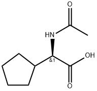 N-AC-R-环戊基甘氨酸 结构式