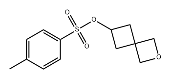 2-氧杂螺[3.3]庚烷-6-基4-甲基苯磺酸酯 结构式