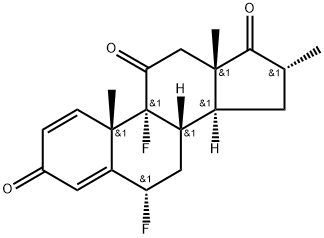 丙酸氟替卡松杂质3 结构式