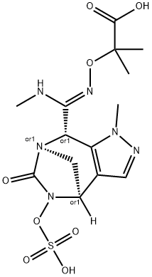 REL-2-METHYL-2-[[(Z)-[(METHYLAMINO)[(4R,7R,8S) -4,5,6,8-TETRAHYDRO-1-METHYL-6-OXO-5- (SULFOOXY)-1H-4 结构式