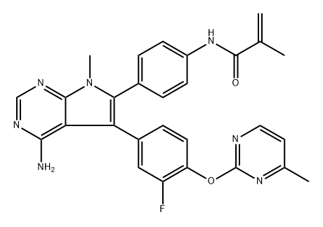 化合物FGFR2-IN-3 结构式