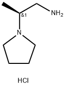 (S)-2-(吡咯烷-1-基)丙-1-胺盐酸盐 结构式