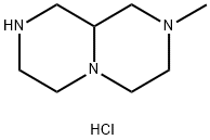 2-甲基八氢-1H-吡嗪并[1,2-A]吡嗪二盐酸盐 结构式