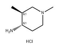 (3S, 4S)-1,3-Dimethyl-piperidin-4-ylamine dihydrochloride 结构式