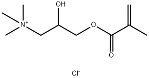 POLY(2-HYDROXY-3-METHACRYLOXYPROPYLTRIMETHYLAMMONIUM CHLORIDE) 结构式