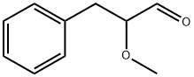 Benzenepropanal, α-methoxy- 结构式