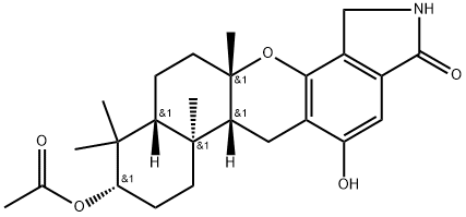 刺黑乌菌素 A 结构式