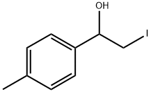 2-碘-1-(对甲苯基)乙烷-1-醇 结构式