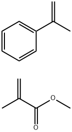 POLY(STYRENE/METHYL METHACRYLATE) 结构式