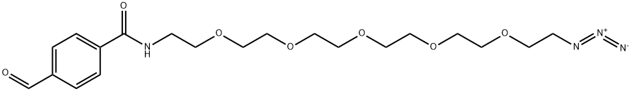 CHO-Ph-PEG5-amine TFA 结构式