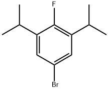 5-溴-2-氟-1,3-二异丙苯 结构式