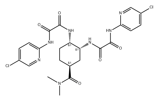 艾多沙班杂质1 结构式