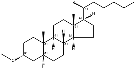 3α-Methoxy-5α-cholestane 结构式