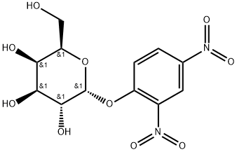 2,4-Dinitrophenyl α-D-galactopyranoside 结构式