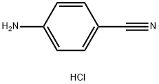 Benzonitrile, 4-amino-, hydrochloride (1:1) 结构式