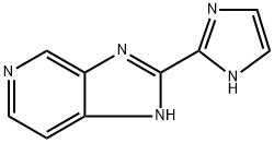 2-(1H-咪唑-2-基)-3H-咪唑并[4,5-C]吡啶 结构式