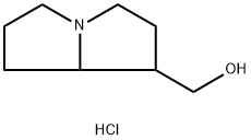 (六氢1H吡咯嗪-1-基)甲醇盐酸盐 结构式