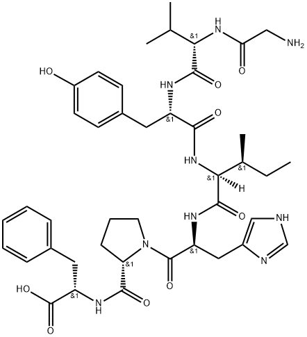 GVYIHPF配体多肽 结构式