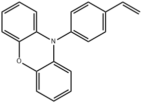 10-(4-乙烯基苯基)-10H-吩恶嗪 结构式