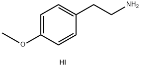 2-(4-甲氧基苯基)乙胺氢碘酸盐 结构式