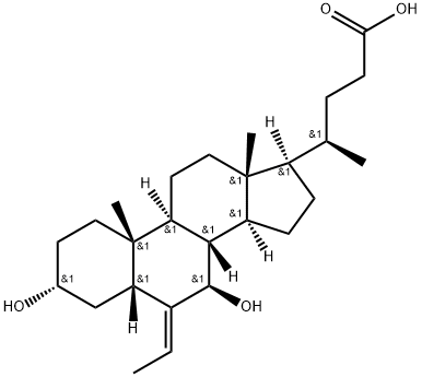 奥贝胆酸杂质14 结构式