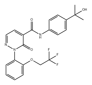 化合物 GLUCOSYLCERAMIDE SYNTHASE-IN-2 结构式