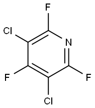 3,5-二氯-2,4,6-三氟吡啶 结构式
