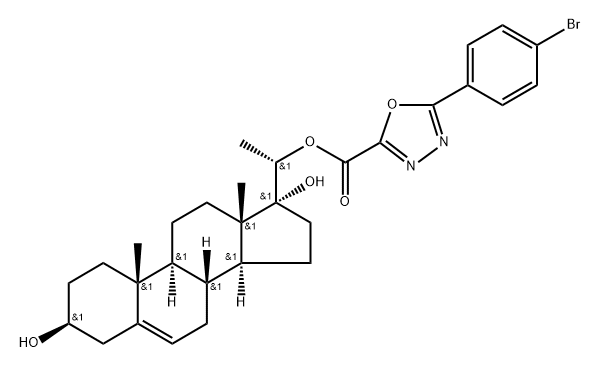 CARBOXYLESTERASE-IN-1 结构式