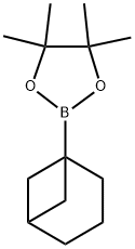 2-( 双环[3.1.1]庚烷-1-基)-4,4,5,5-四甲基-1,3,2-二氧硼烷 结构式