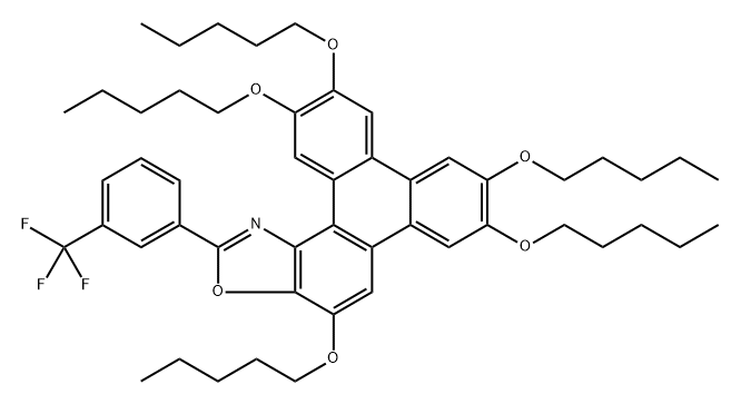 TpOx-Ph-m-CF3 结构式