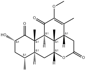 PICRASIN B 结构式