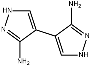 3,3'-二氨基-1H,1'H-4,4'-联吡唑 结构式