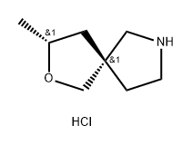 rac-(3R,5R)-3-methyl-2-oxa-7-azaspiro[4.4]nonane
hydrochloride 结构式