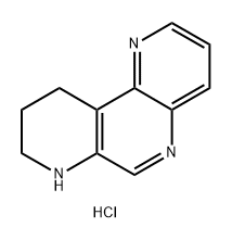 7H,8H,9H,10H-pyrido[2,3-c]1,5-naphthyridine
hydrochloride 结构式