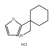 1-[1-(furan-2-yl)cyclohexyl]methanamine
hydrochloride 结构式
